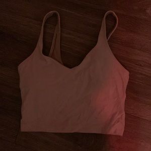 white lululemon align tank size 4